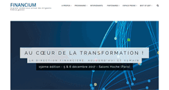 Desktop Screenshot of financium.fr